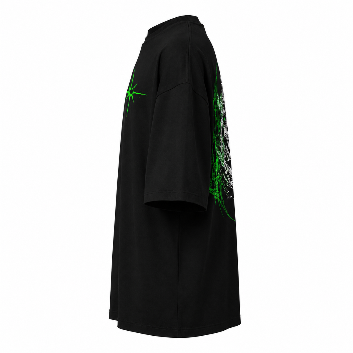 PLAYERA OVERSIZED -SILENT - HORA DE AVENTURA - THE LITCH V2