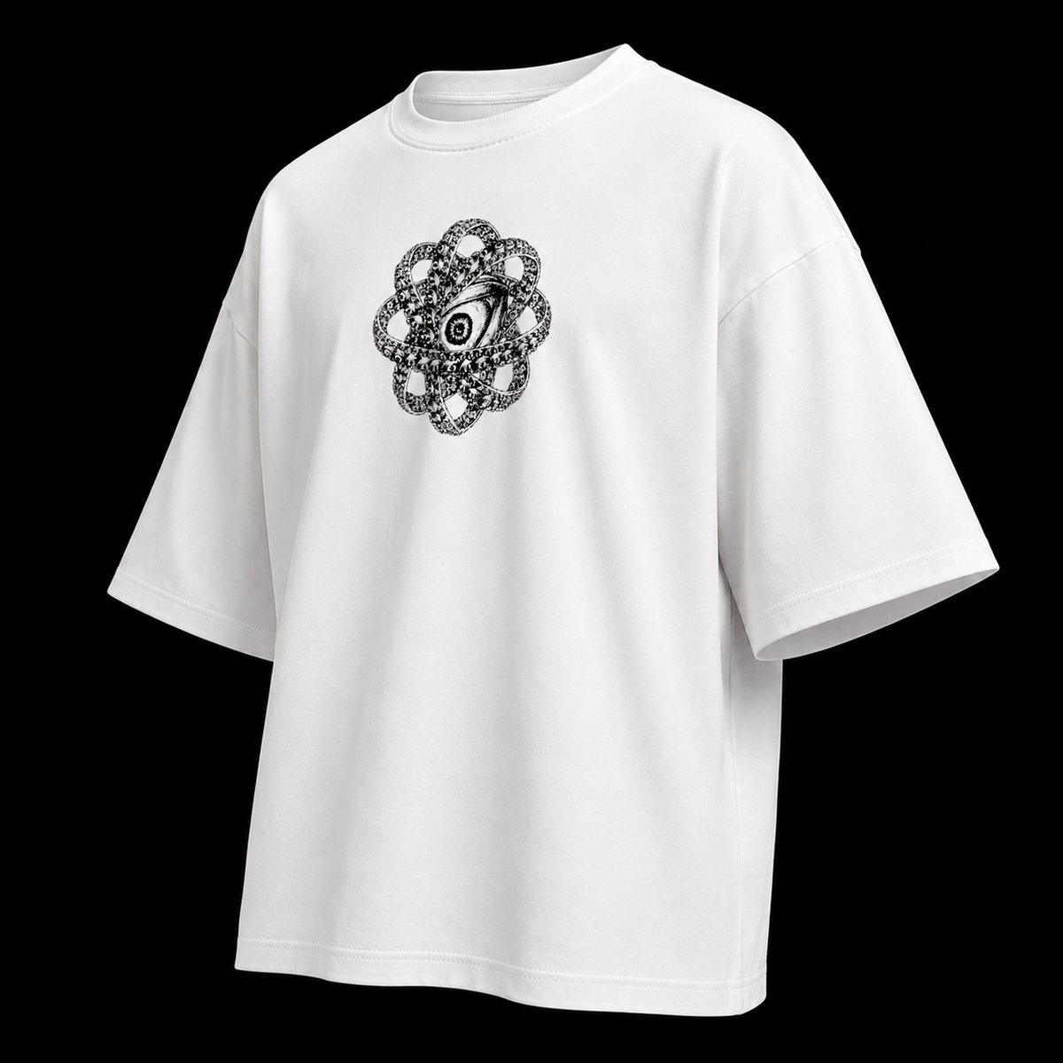 PLAYERA OVERSIZED -SILENT LUXURY ORIGINAL CUSTOM - ANGEL