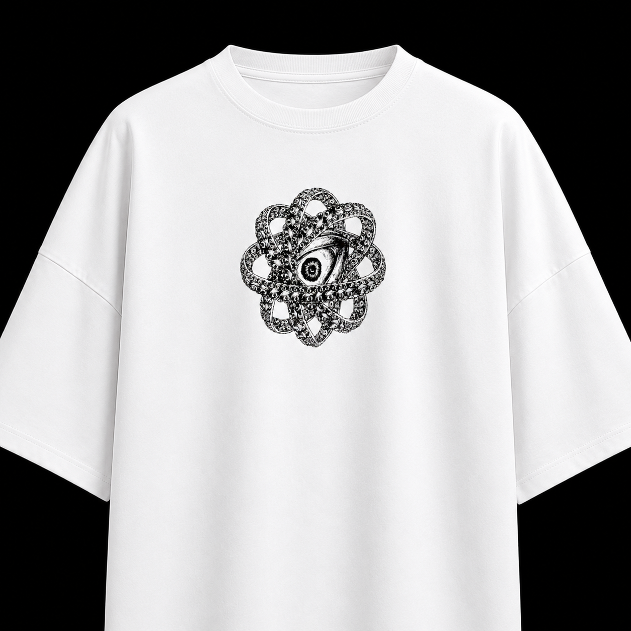 PLAYERA OVERSIZED -SILENT LUXURY ORIGINAL CUSTOM - ANGEL