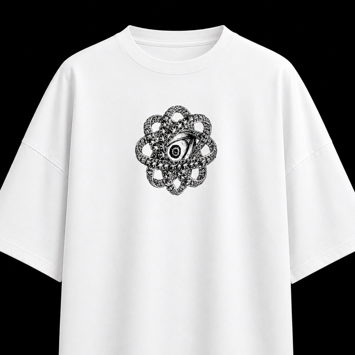 PLAYERA OVERSIZED -SILENT LUXURY ORIGINAL CUSTOM - ANGEL