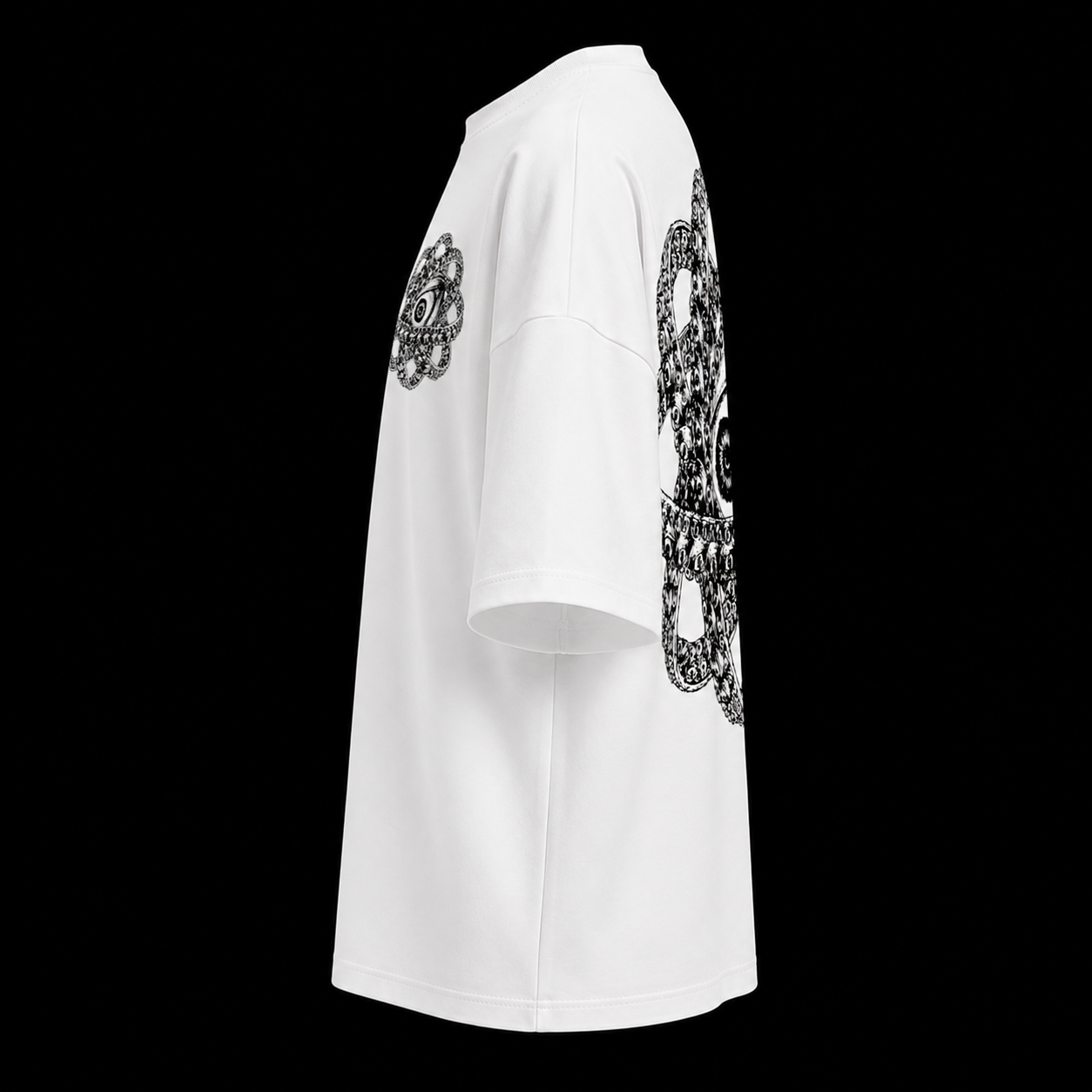 PLAYERA OVERSIZED -SILENT LUXURY ORIGINAL CUSTOM - ANGEL