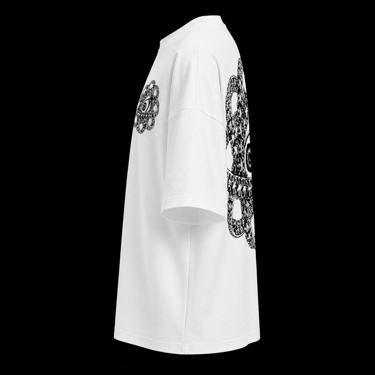 PLAYERA OVERSIZED -SILENT LUXURY ORIGINAL CUSTOM - ANGEL