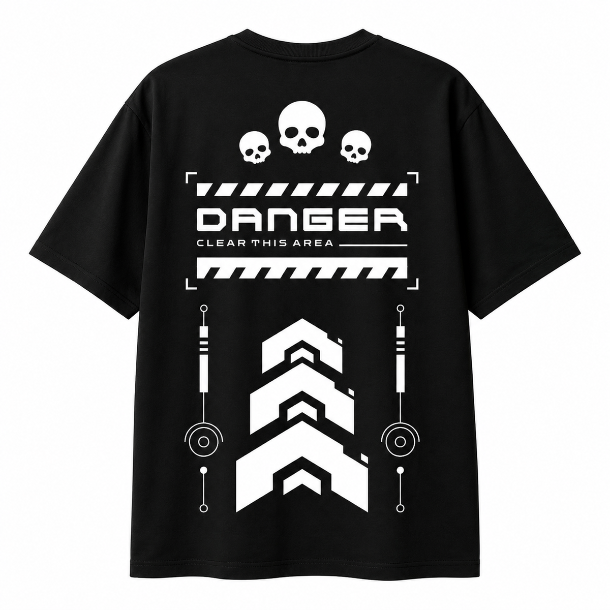 PLAYERA OVERSIZED -SILENT LUXURY ORIGINAL- CUSTOM - CIBERCORE