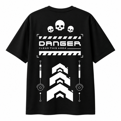 PLAYERA OVERSIZED -SILENT LUXURY ORIGINAL- CUSTOM - CIBERCORE