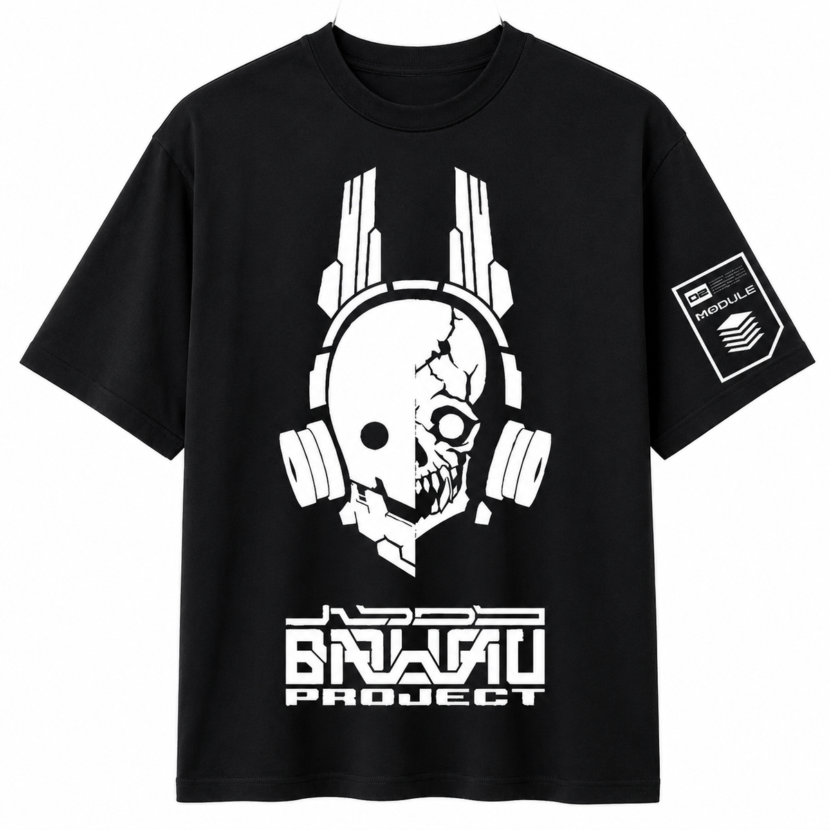 PLAYERA OVERSIZED -SILENT LUXURY ORIGINAL- CUSTOM - CIBERCORE