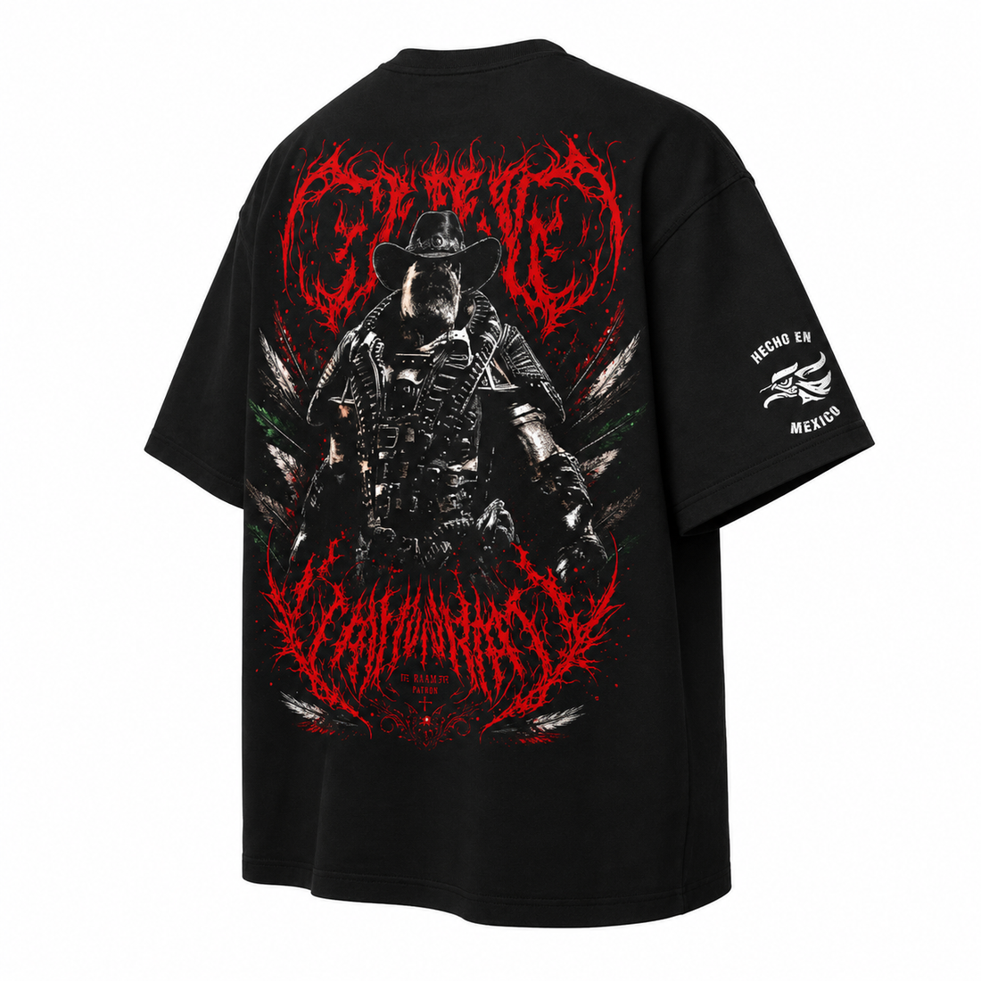 PLAYERA DE GEARS OF WAR PREMIUM - EL PATRON RAAM - EDICION DE MEXICO LIMITADO