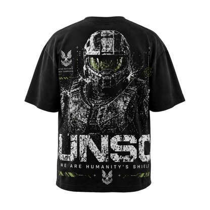 PLAYERA OVERSIZED - HALO - UNSC - JHON 117 V2