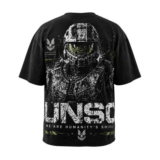 PLAYERA OVERSIZED - HALO - UNSC - JHON 117 V2