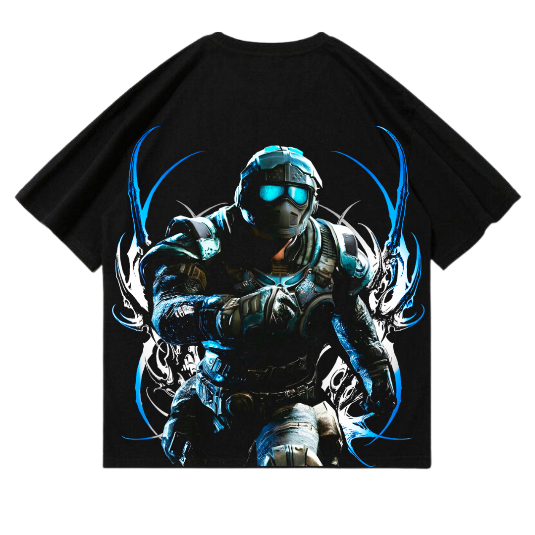 PLAYERA OVERSIZED - GEARS OF WAR - BENJAMIN V2