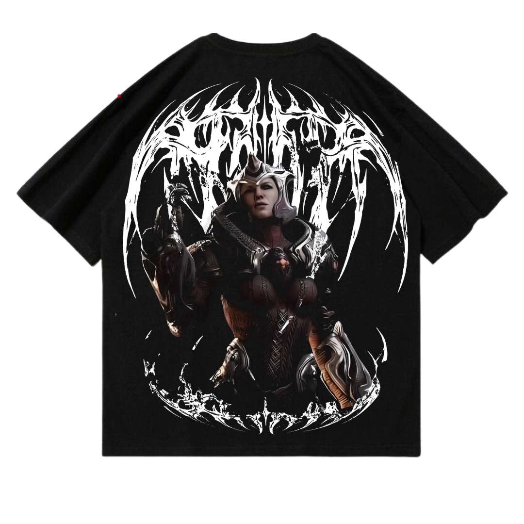 PLAYERA OVERSIZED - GEARS OF WAR - QUEEN MYRRAH V2