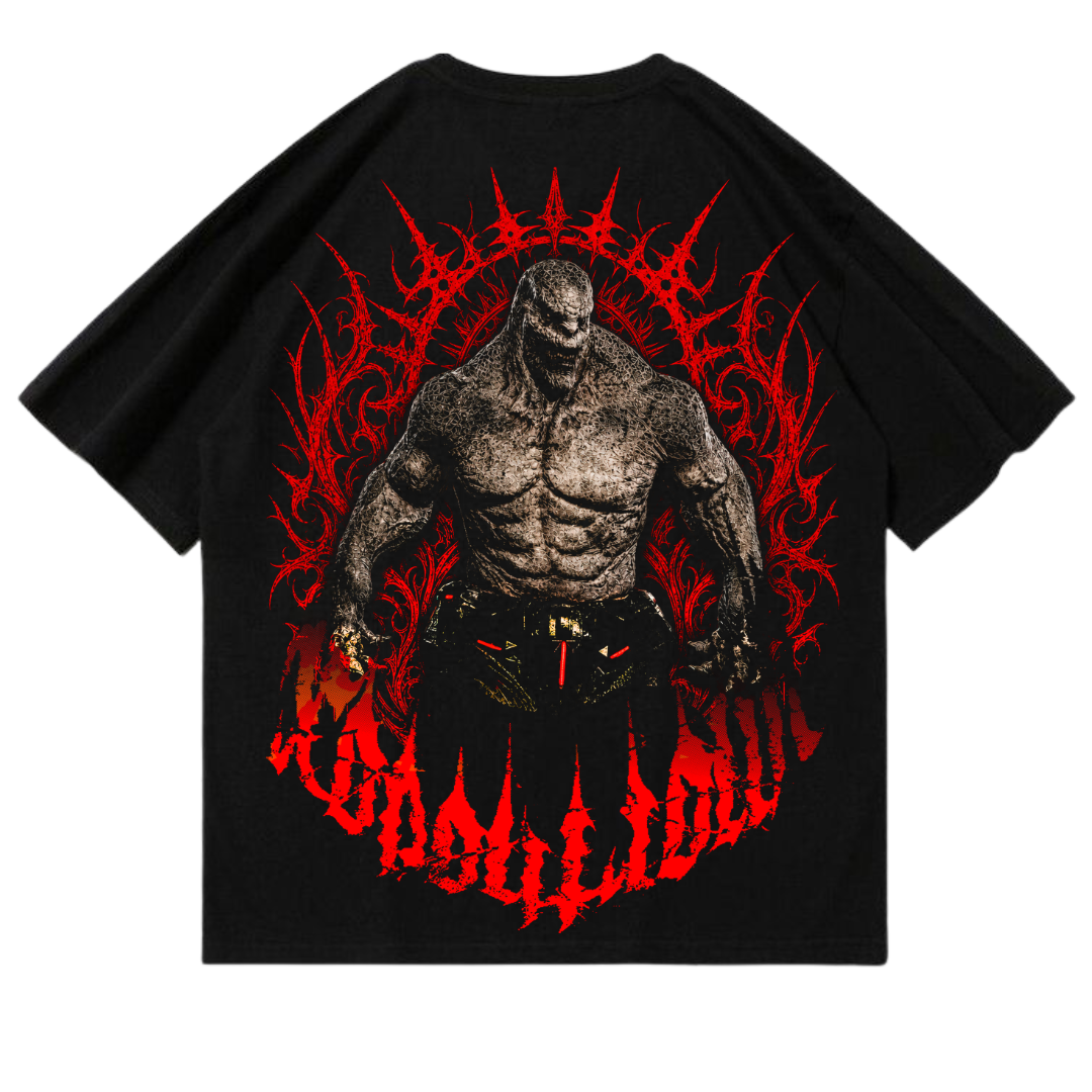 PLAYERA OVERSIZED - GEARS OF WAR - GRANADERO (DISEÑO ORIGINAL)