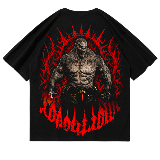 PLAYERA OVERSIZED - GEARS OF WAR - GRANADERO (DISEÑO ORIGINAL)