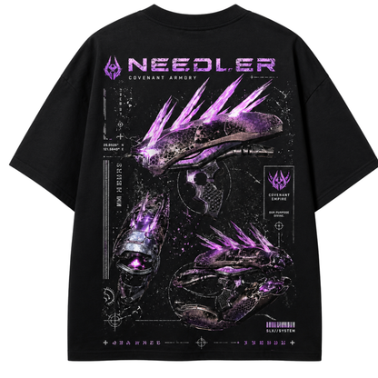 PLAYERA OVERSIZED - HALO - COVENANT - NEEDLER