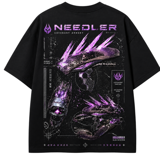 PLAYERA OVERSIZED - HALO - COVENANT - NEEDLER