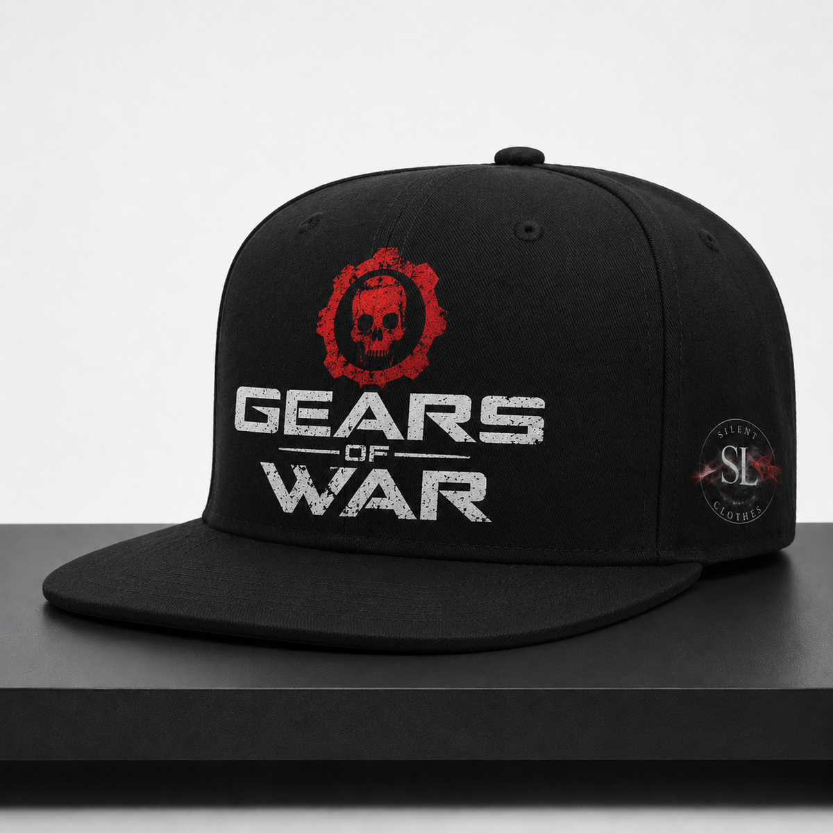 GORRAS GEARS OF WAR ORIGINAL - GAVARDINA PREMIUM PLANA Y CURVAS
