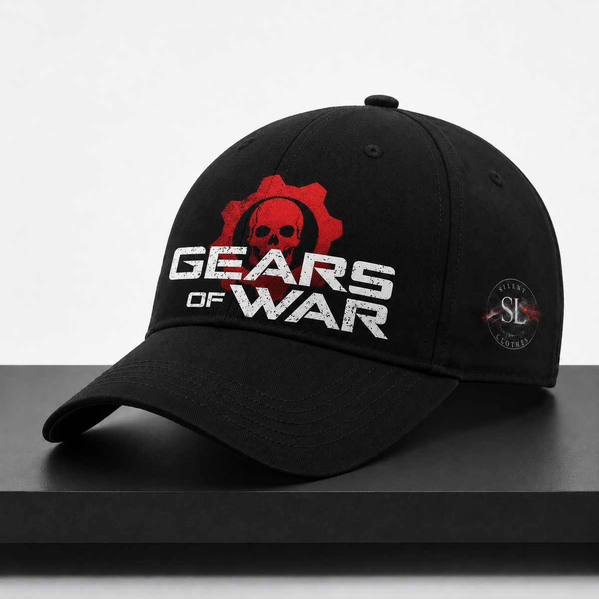 GORRAS GEARS OF WAR ORIGINAL - GAVARDINA PREMIUM PLANA Y CURVAS